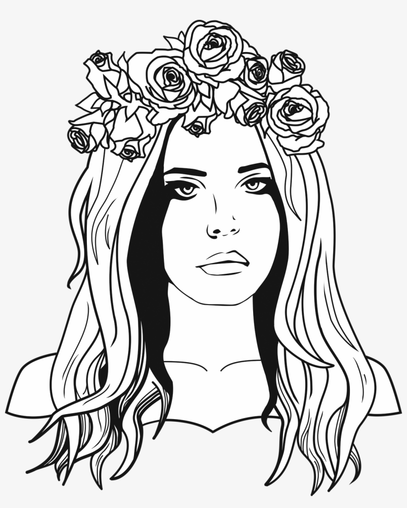 324 Best Lana Del Rey Images On Pinterest In 2018 - Lana Del Rey Drawing, transparent png download