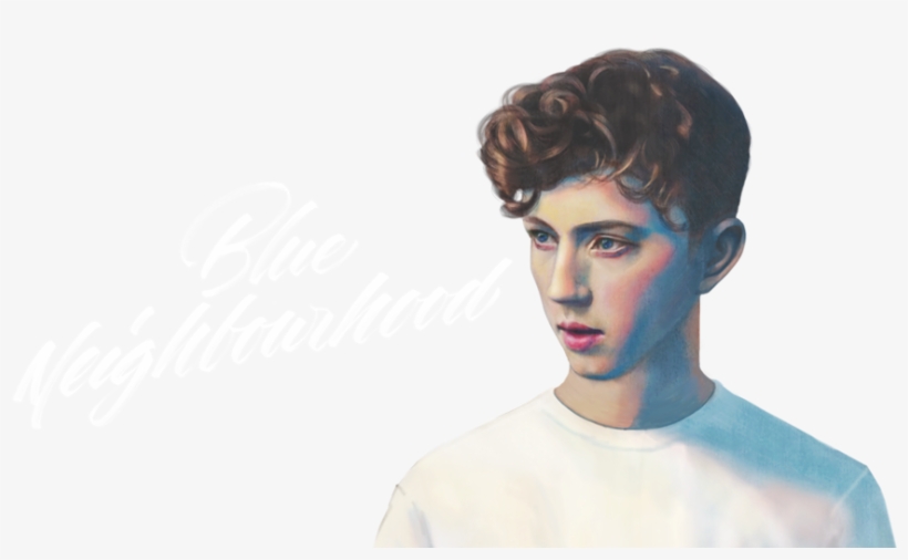 Blueneighbourhoodtroye - Troye Sivan Blue Neighbourhood Vinyl Record, transparent png download
