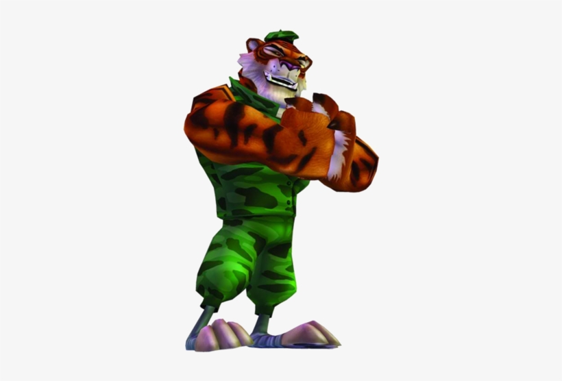 Tiny Tiger - Crash Bandicoot Tiny The Tiger, transparent png download