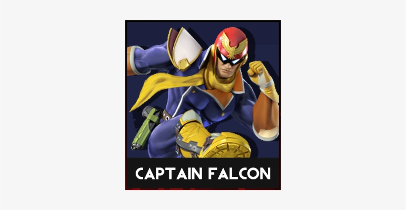 Captain Falcon-0 - Amiibo Super Smash Bros. Captain Falcon Wii U, transparent png download