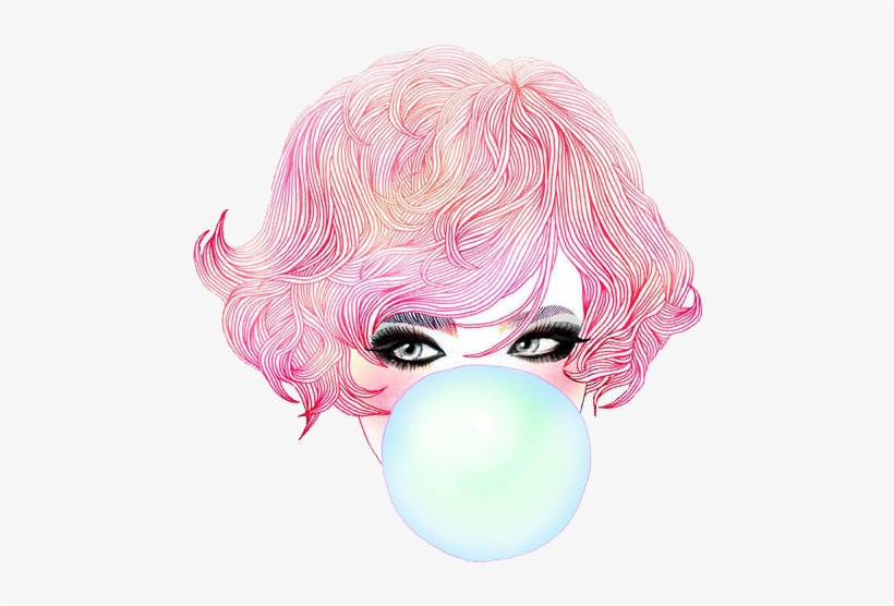 Lavender Menace - Google Search - Bubble Gum Girl Png, transparent png download