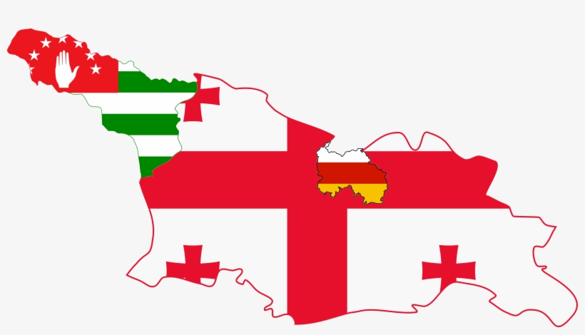Russia And The West - Georgia Without South Ossetia, transparent png download
