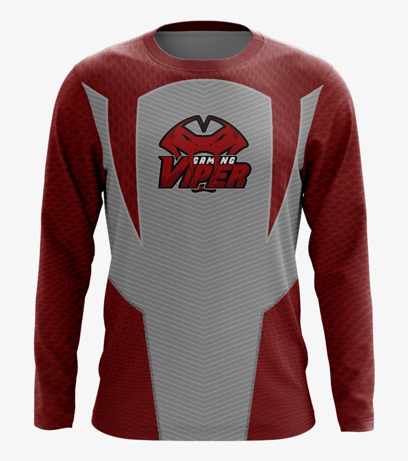 Viper Long Sleeve Jersey - Sweatshirt, transparent png download