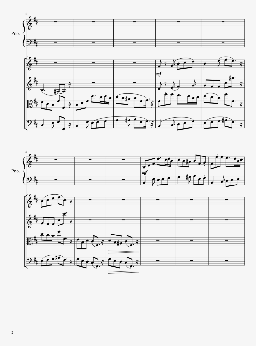 Menacing Minor Sheet Music Composed By Mwb 2 Of 8 Pages - Evangelisches Gesangbuch, transparent png download