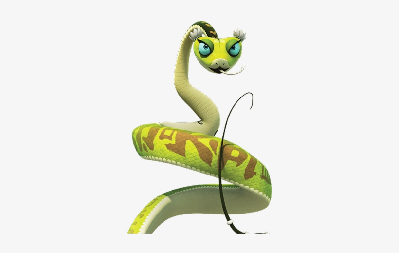 Download Viper Clipart Monster - Kung Fu Panda Characters Snake - HD