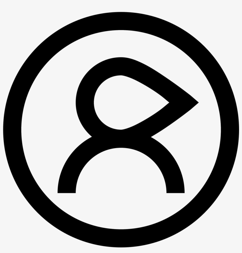 Usuario Femenino En Círculo Icon - Number 5 In Circle, transparent png download