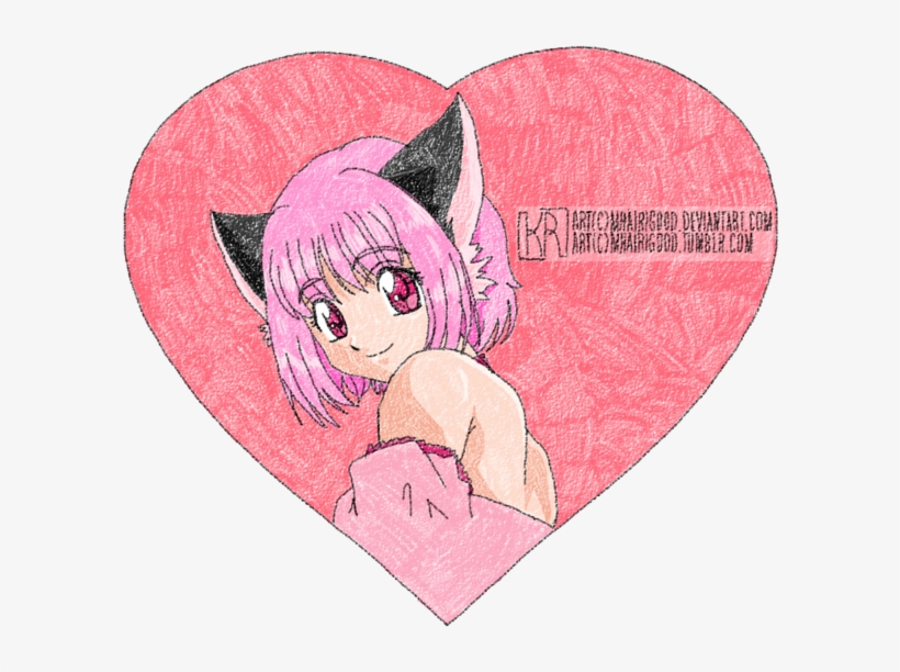 Heart By Simplysilent-d711yuj - Tokyo Mew Mew, transparent png download