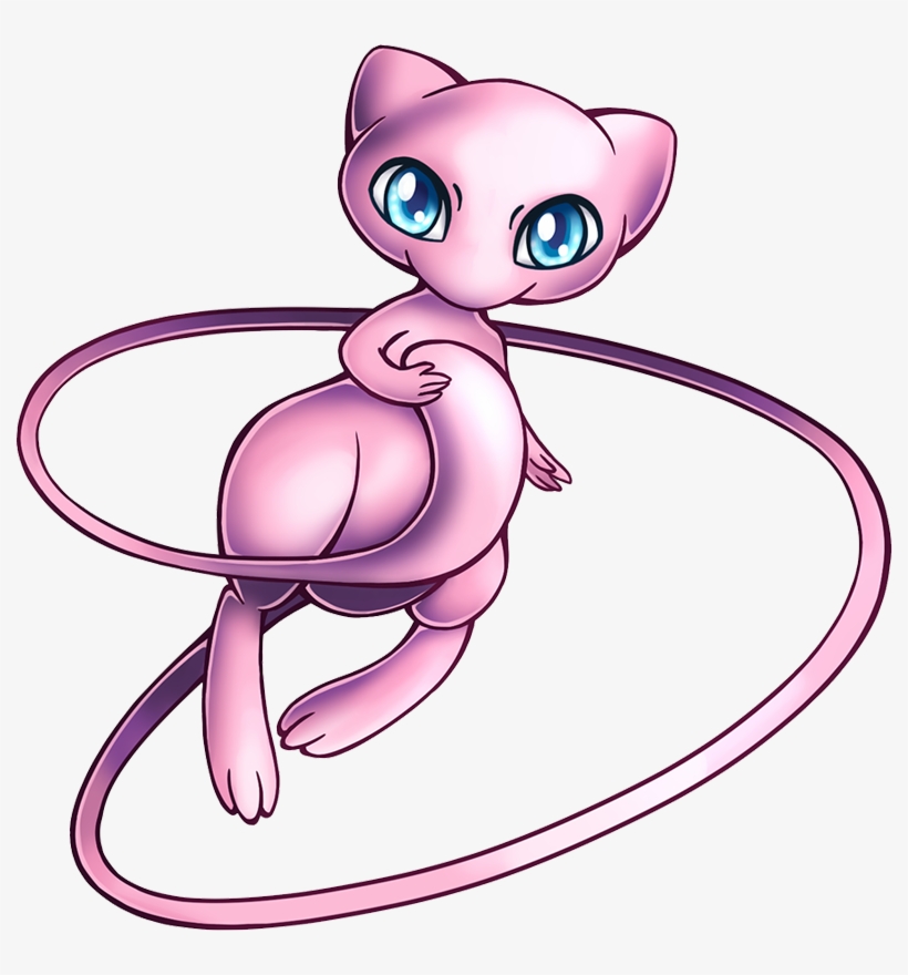 Pokemon Shiny-mew Is A Fictional Character Of Humans - Mew, transparent png download