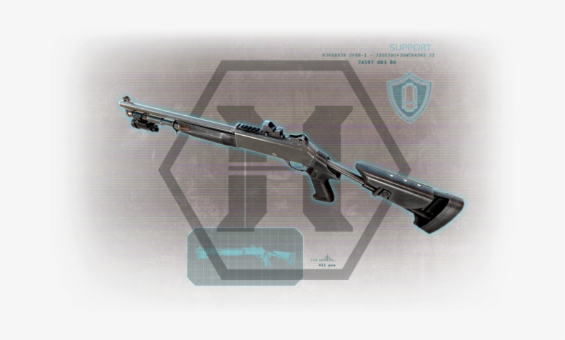 M4 Combat Shotgun - Kf2 Ar15, transparent png download