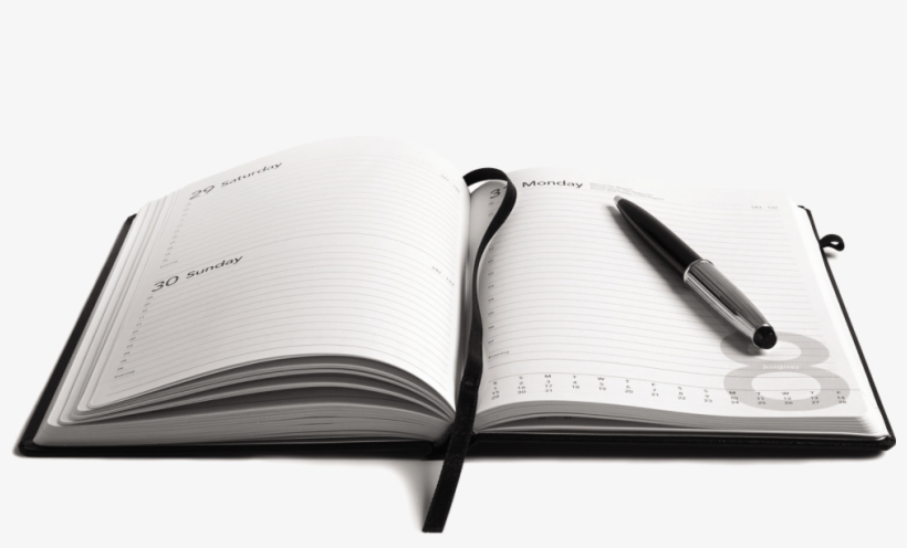 Diary With Pen Image Png, transparent png download