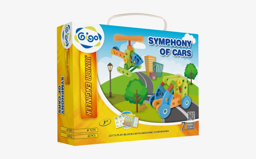 Read More - Gigo Junior Engineer: Magic Gears (24 Pieces), transparent png download