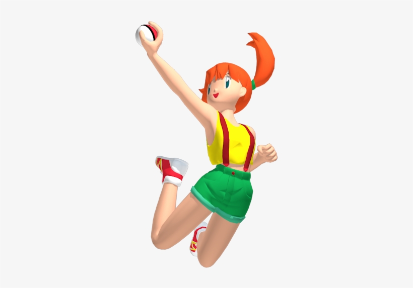 Download Zip Archive - Misty Super Smash Bros, transparent png download
