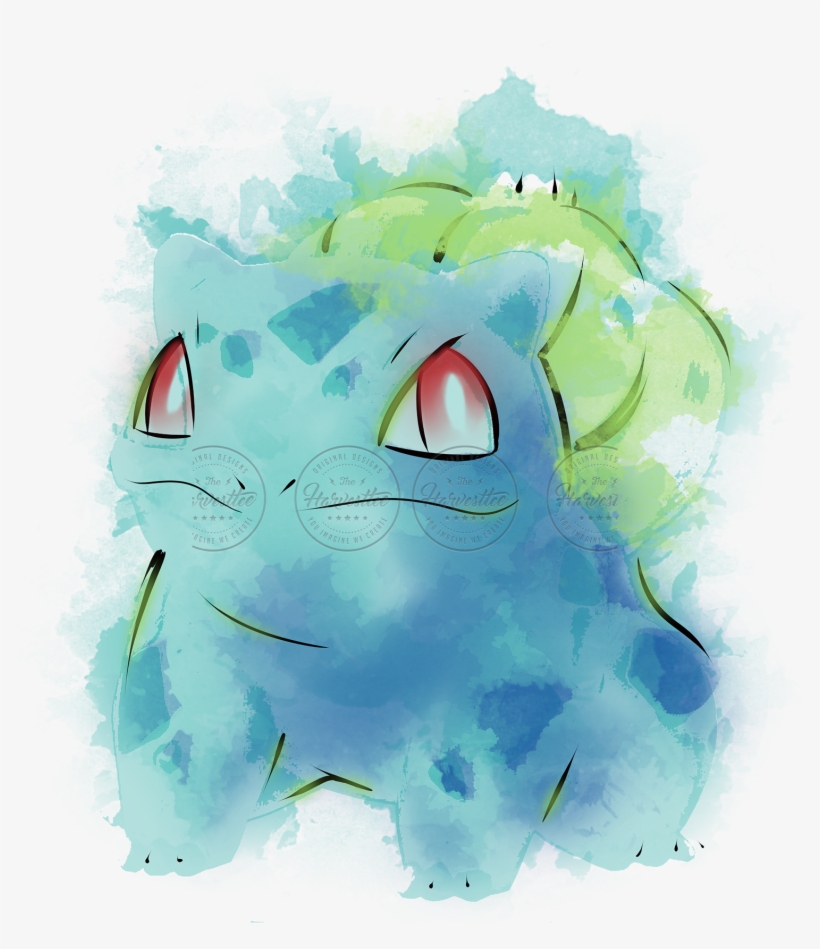 Grass Poison Watercolor - Pokémon Firered And Leafgreen, transparent png download