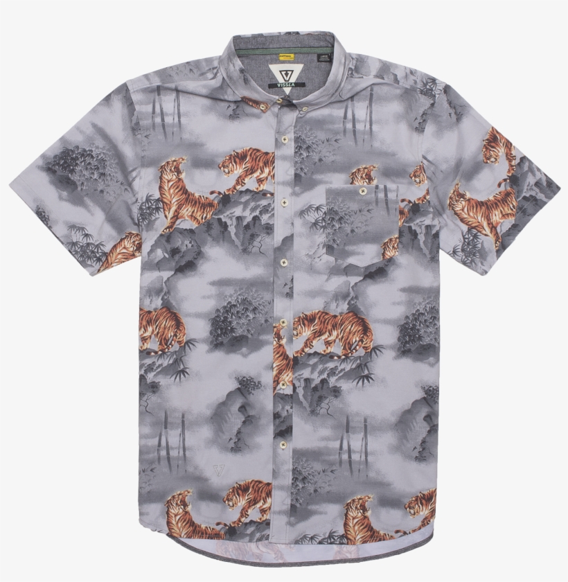 Misty Mountain Woven - Vissla Misty Mountain Short Sleeve M514gmmo, transparent png download