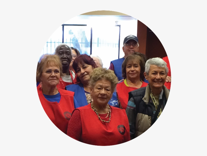 Group Of Senior Volunteers - Volunteer Senjor Png, transparent png download