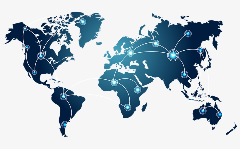 Satellite And Terrestrial Networks - Black And White Transparent, transparent png download
