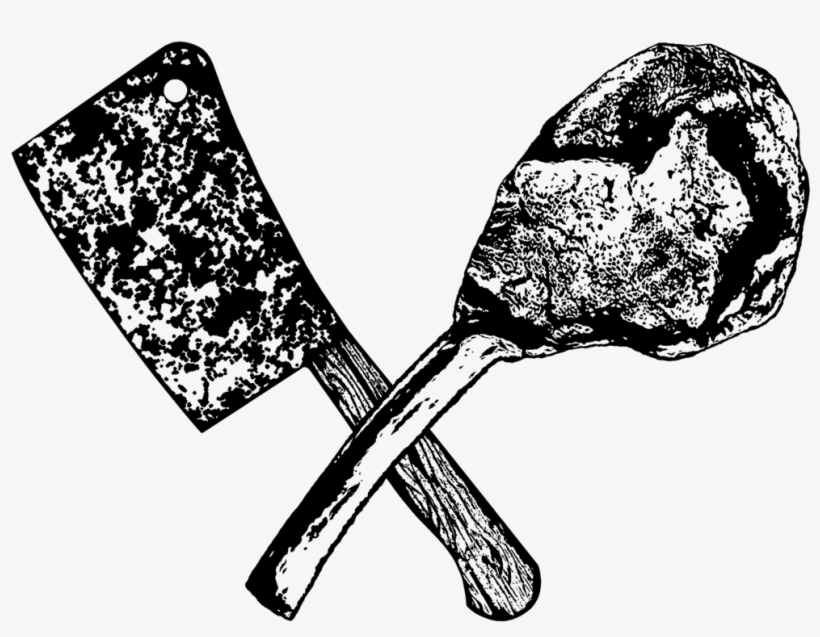 Tomahawk Cleaver X Black - Rudy's Steakhouse, transparent png download