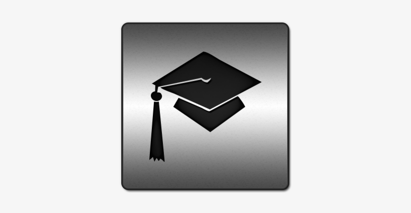 Graduation Cap Icon - App With Graduation Hat, transparent png download