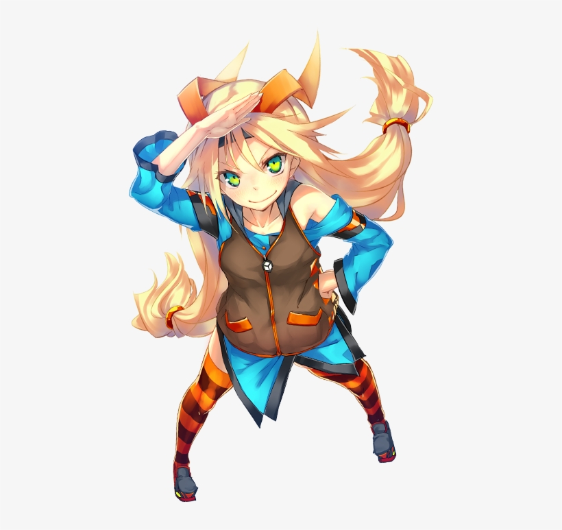 File - Imageunitygirl - Unity Chan Kohaku Otori, transparent png download