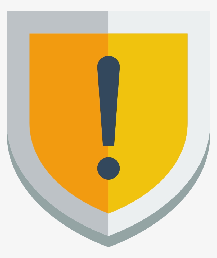 Download Svg Download Png - Caution Icons Shield, transparent png download