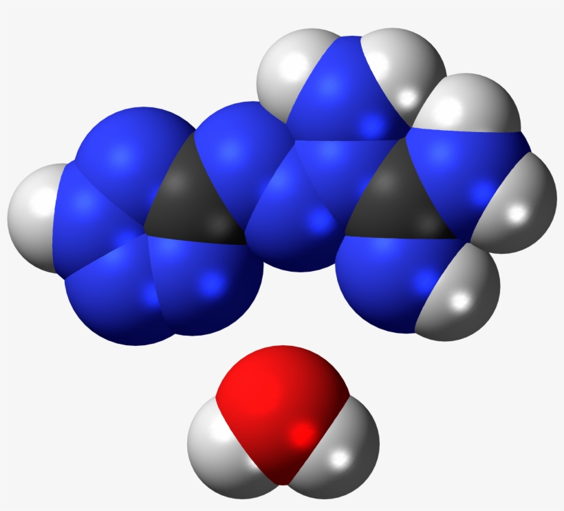 Tetrazene Explosive 3d Spacefill - Graphic Design, transparent png download