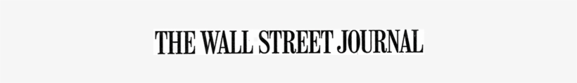 Medicine Starts Thinking Green - Wall Street Journal Logo, transparent png download