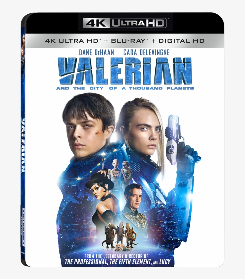 Winner John - Valerian 4k Blu Ray, transparent png download