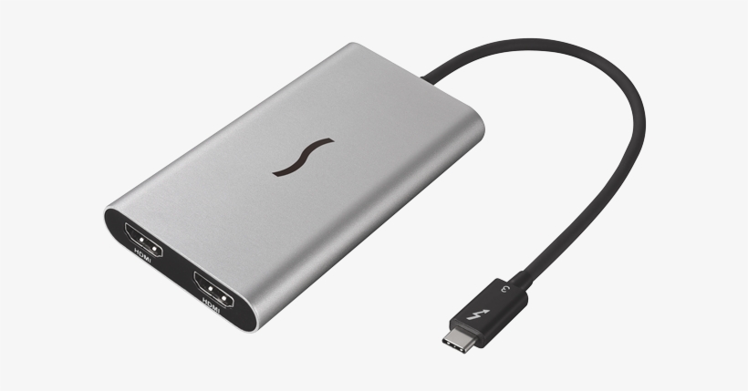 Thunderbolt 3 To Dual Hdmi - Sonnet Thunderbolt 3 Dual Hdmi, transparent png download