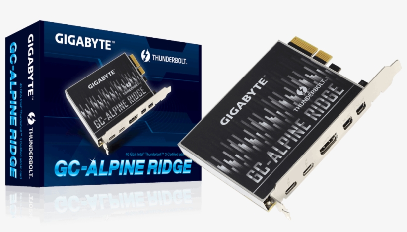 Gc-alpine Ridge - Gigabyte Gc Alpine Ridge 2.0, transparent png download