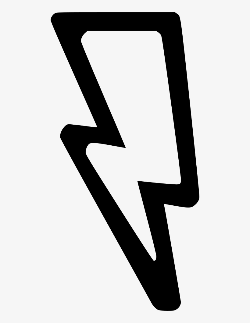 Png File - White Thunderbolt Transparen, transparent png download