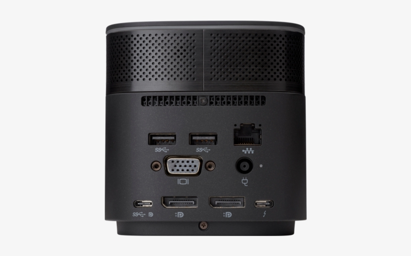 Center - Rear - Hp Thunderbolt Dock G2, transparent png download
