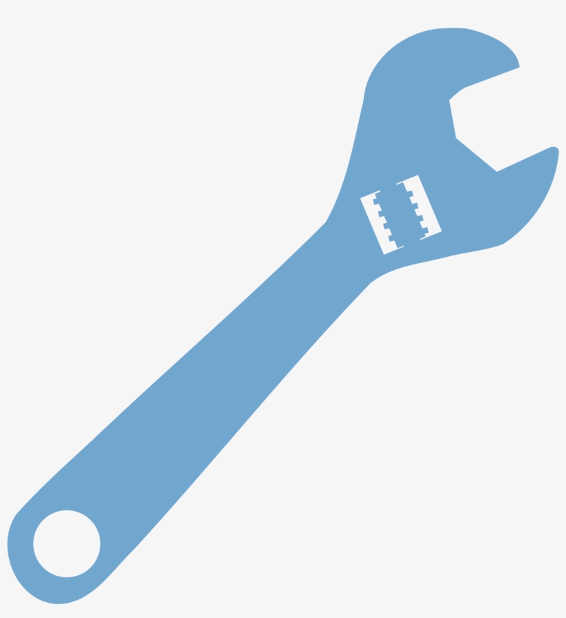 Open - Wrench Svg, transparent png download