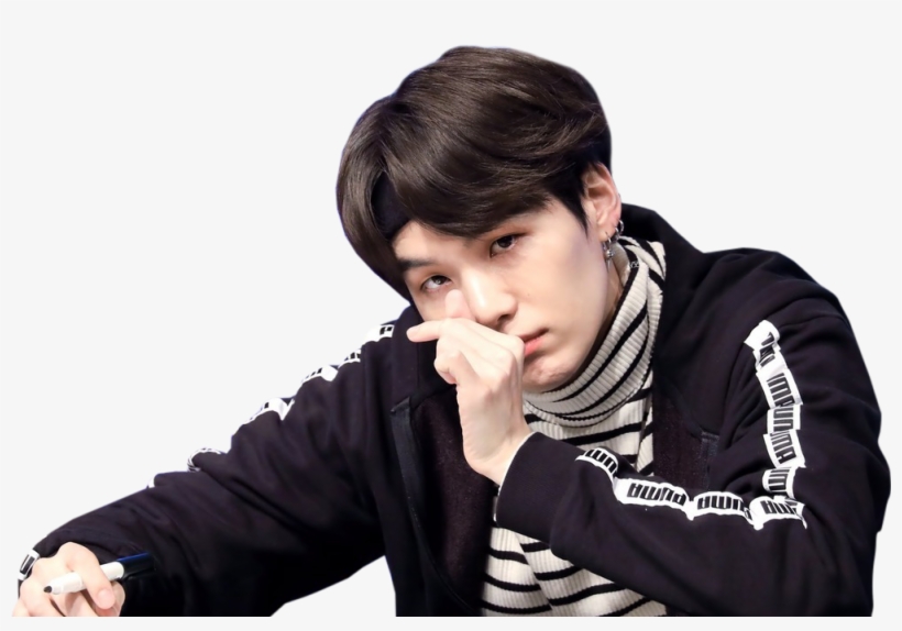 Bts Suga Yoongi Min Min - Yoongi Idol, transparent png download