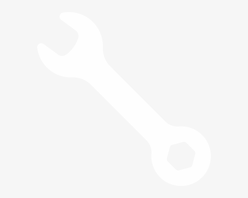 Report Bug - Spanner White Icon Png, transparent png download
