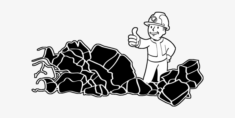 Icon The Big Dig - Gb Eye Fallout 4 Vault Forever Collector Print, transparent png download