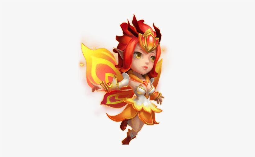 Evolved Pixie - Castle Clash Hero Evo, transparent png download
