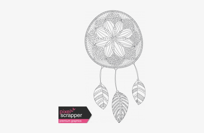 Image Transparent Library Bohemian Drawing Colorful - White Dream Catcher Transparent, transparent png download