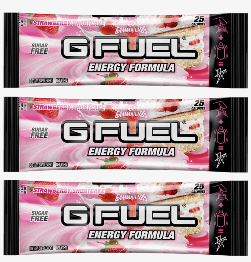 Strawberry Shortcake 3 Pack - G Fuel Strawberry Shortcake, transparent png download