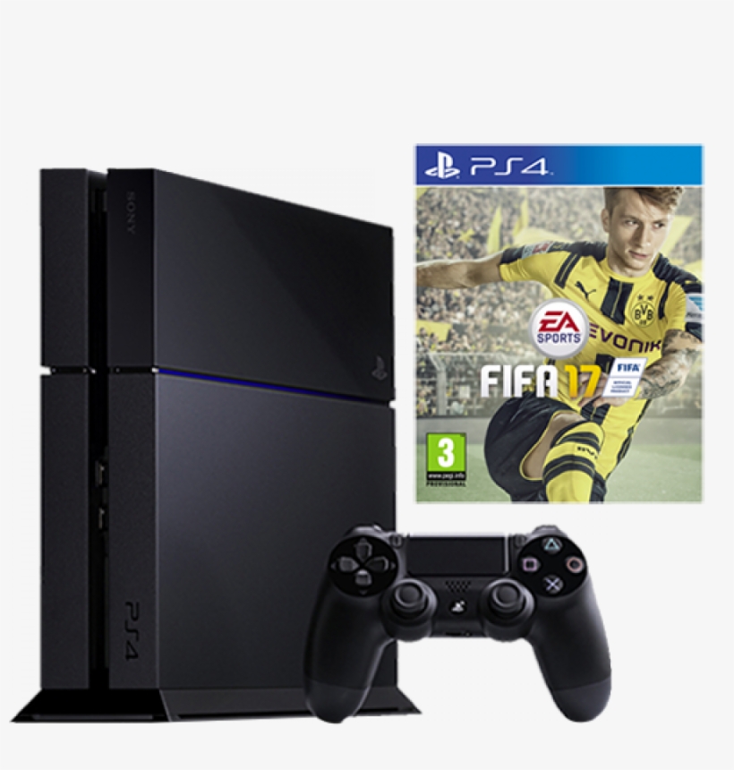 Consola Ps4 Sony 500gb Ds Fifa, transparent png download
