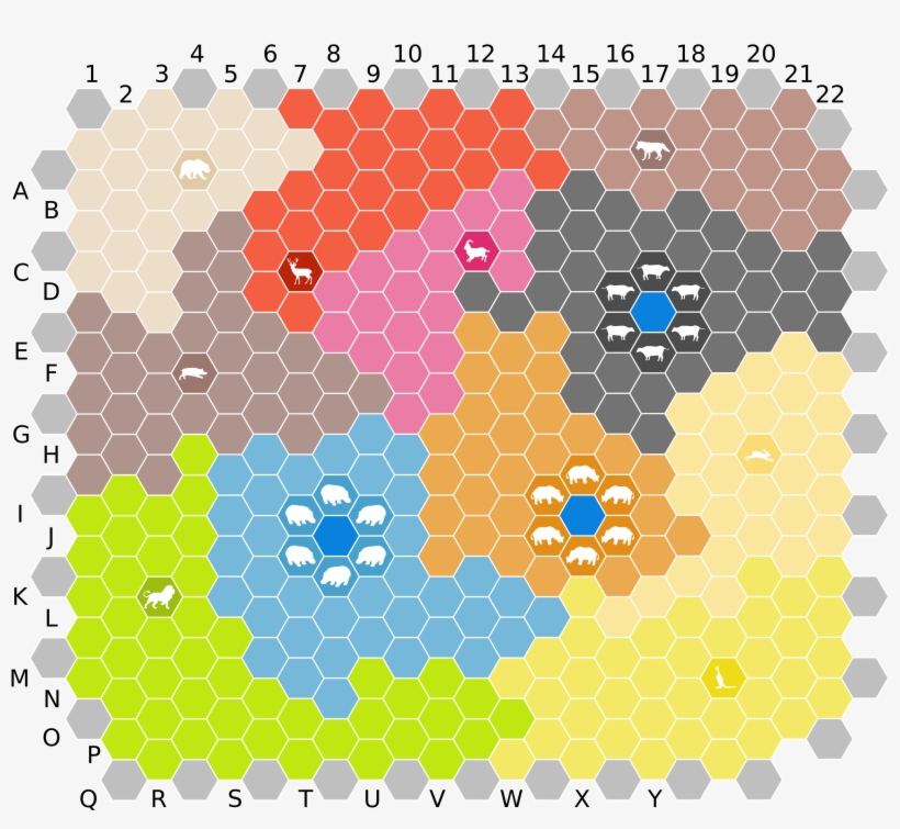 This Free Icons Png Design Of Hex Board, transparent png download