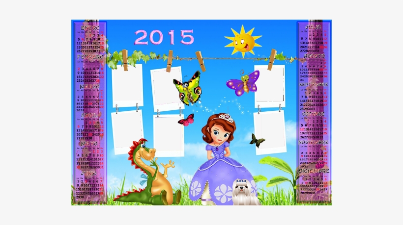 Calendario Del 2015 Princesa Sofia - Ariel Winter Signed 11x14 Photo Disney Voice Of S, transparent png download