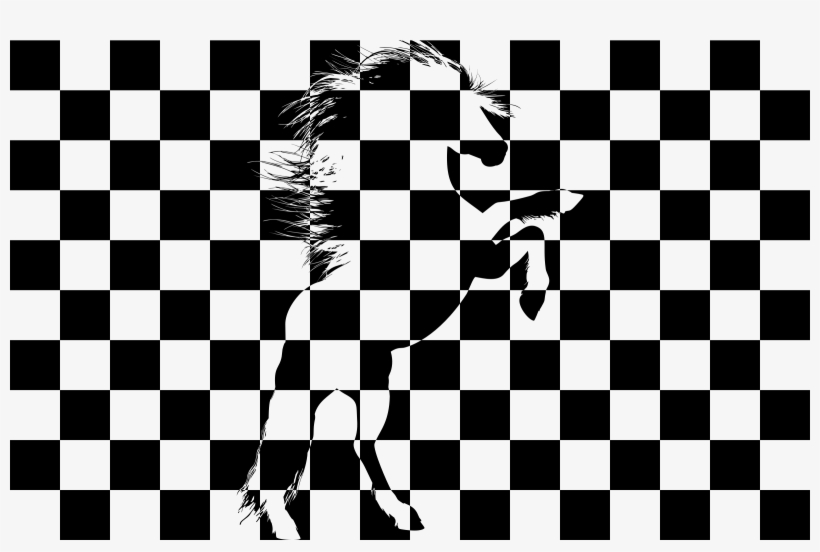 This Free Icons Png Design Of Stallion Checkerboard, transparent png download
