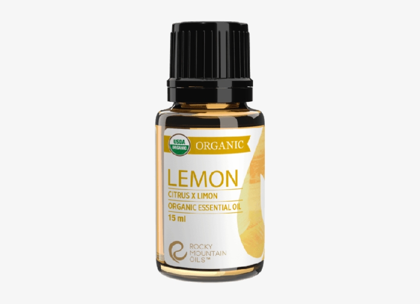 Organic Lemon Peeled Organic Lemon Front - Rocky Mountain Oils Energize Pure Natural Essential, transparent png download