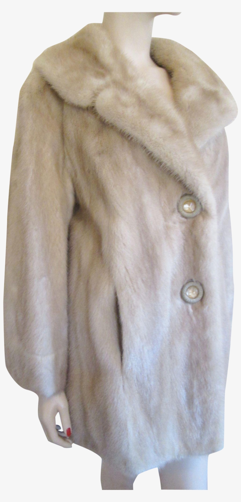 Fur Coats White Png Image - Fur Coat Transparent, transparent png download