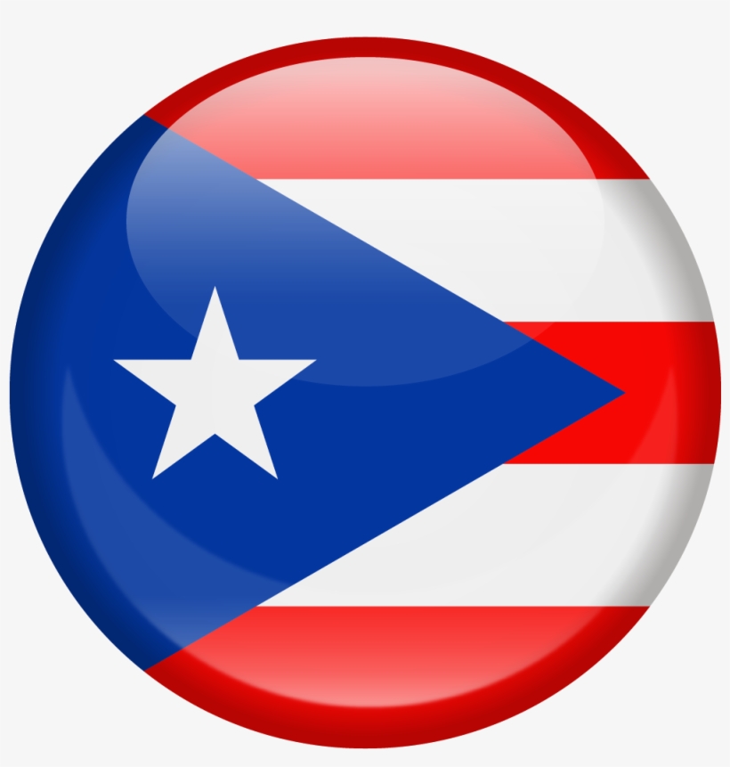 Puerto Rico - White Star In Blue Square, transparent png download