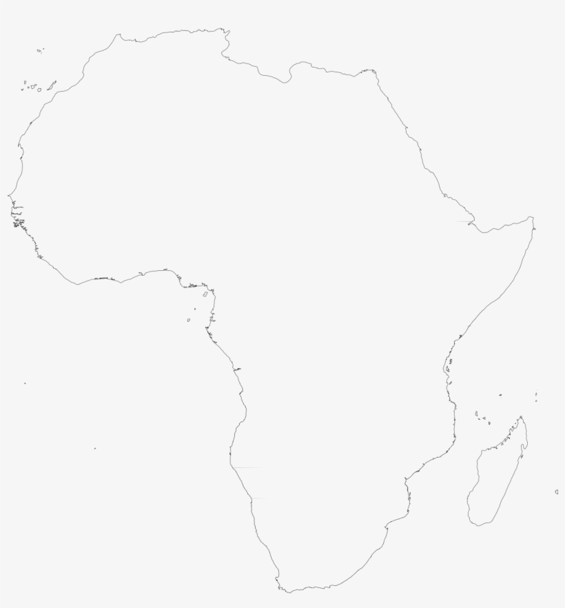 Blank Outline Map Of Africa White Outline Of Africa Transparent Png 1268x1793 Free Download On Nicepng