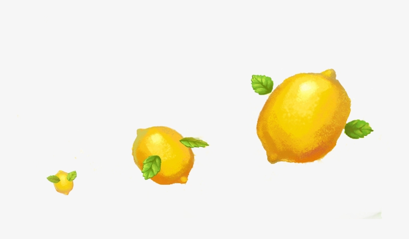 手绘柠檬 - Fruit, transparent png download