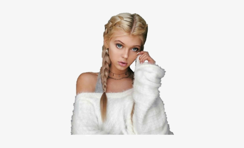 Loren Gray In White, transparent png download