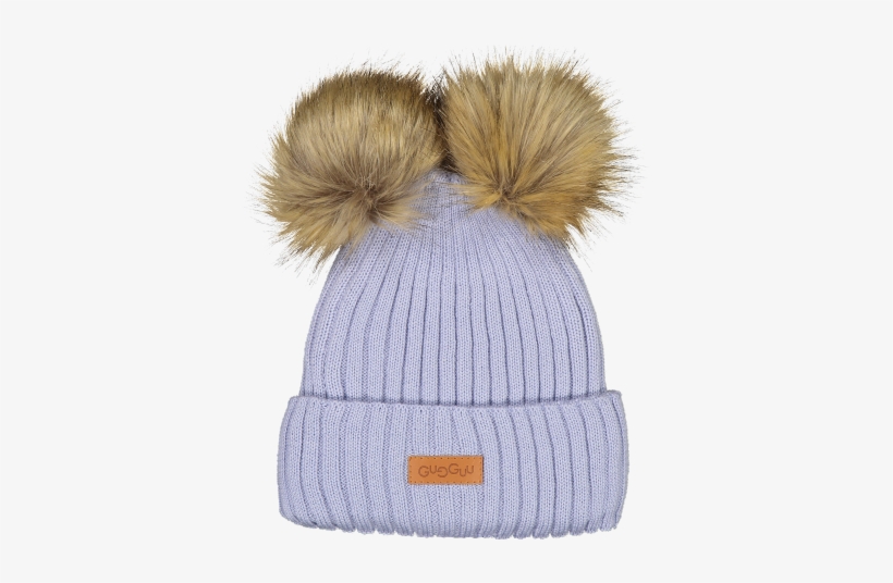 Double Furry Beanie, White Ice - Beanie, transparent png download