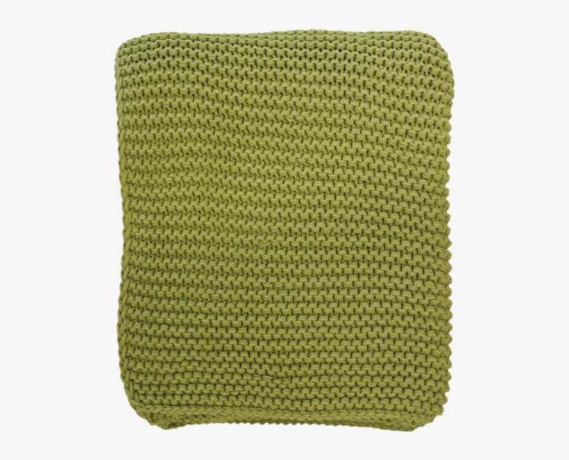 22050t Limon Riverdale Throw - Little Green Sheep Organic Knitted Baby Blanket - Duck, transparent png download